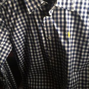 Women’s button-up blouse polo